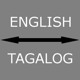 Picha ya aikoni ya English - Tagalog Translator