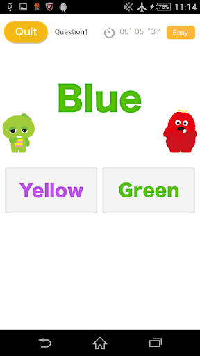 What color? letters? [U-Kids] Screen 2