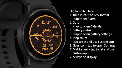 Carbon Wear OS screenshot 3