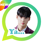 Cover Image of Tải xuống Cha Eun Woo WAStickerApps  APK