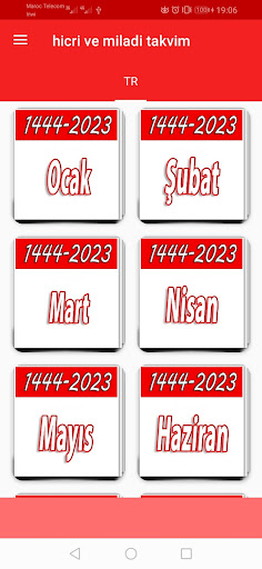 Hicri ve Miladi takvim 2024 Screen 2