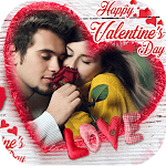 Cover Image of Download Valentines Photo Frame - Valen  APK