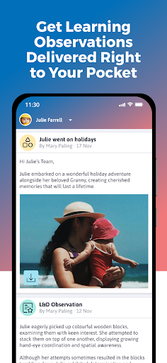 Childminding - ParentApp Screen 3