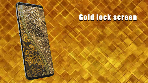 Gold Lock Screen Screenshot 3 - AppWisp.com