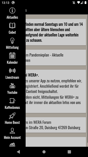WERA+ Screen 3