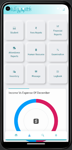 Vidhyapith Management App Screen 2