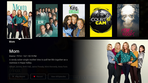 Screenshot of StratusIQ Fiber TV