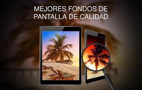 Captura de Pantalla 14 Fondos de pantalla con playas android