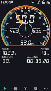 GPS HUD Speedometer Plus Screenshot
