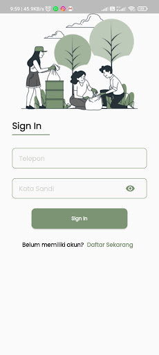 Android application Gunabangsa screenshort