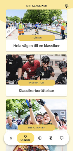 Android application Min Klassiker screenshort