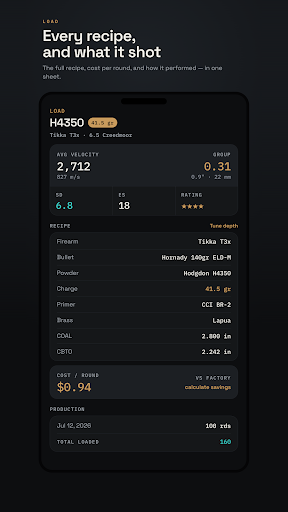 Handload: Reloading Log & Data screenshot 4