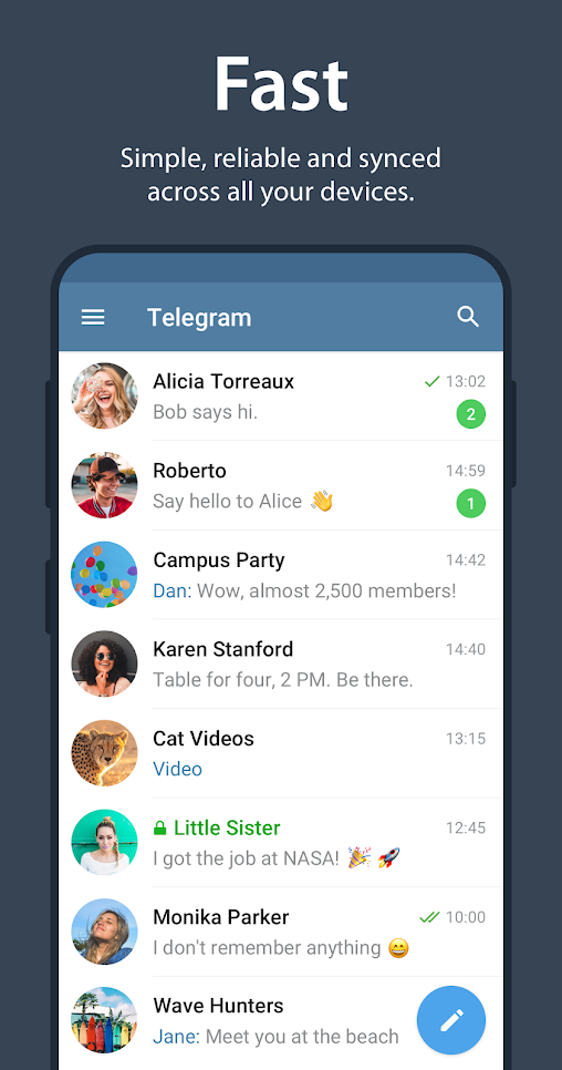 Telegram 7.4 版本让使用者导入 WhatsApp 等第三方即时通讯应用程序的对话记录 2