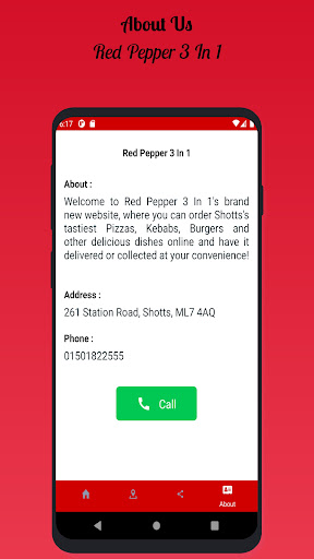 Red Pepper 3 In 1 Shotts Screen 3
