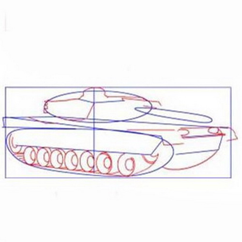 How to draw tanks lessons