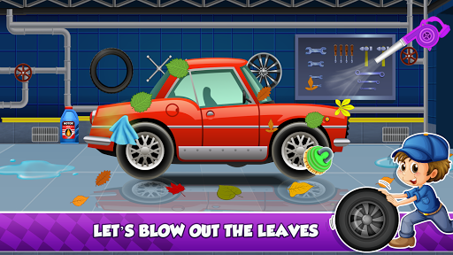 Télécharger Lavage de voitures et réparation Garage enfants vo apk mod screenshots 2