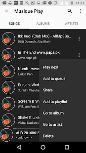 Music Play Screenshot