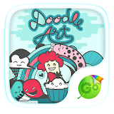Doodle Art GO Keyboard Theme icon