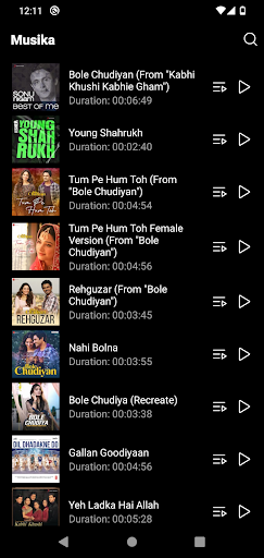 Musika - Listen to Songs