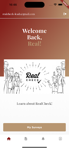 Android application RealCheck screenshort