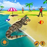 Cover Image of Download Beach Crocodile Simulator 2k19  APK
