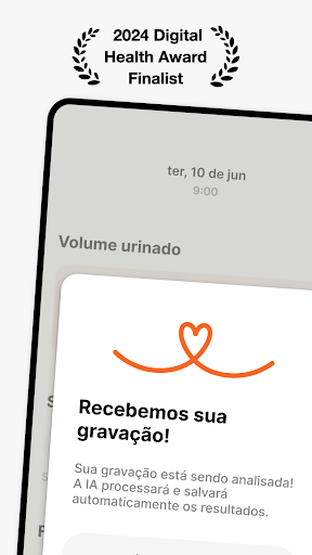 Visualização do aplicativo