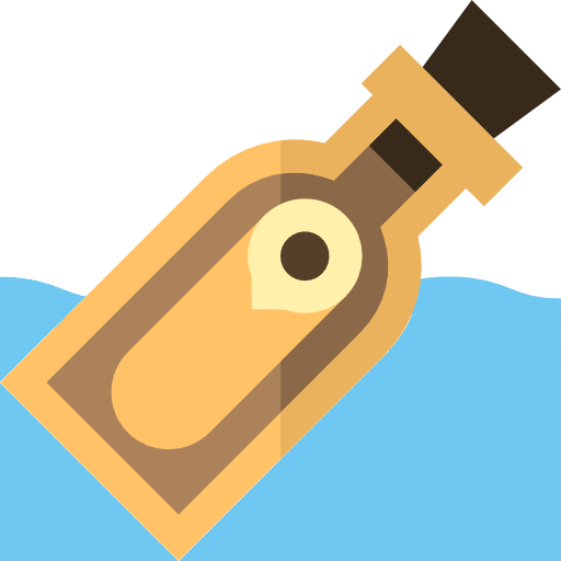 Lucky letter logo