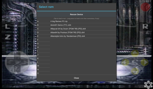 Screenshot 8 EmuN64 XL android