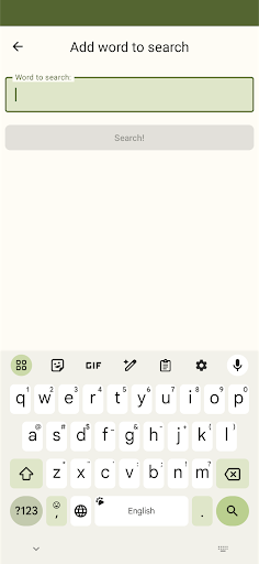 Word Finder Screen 2