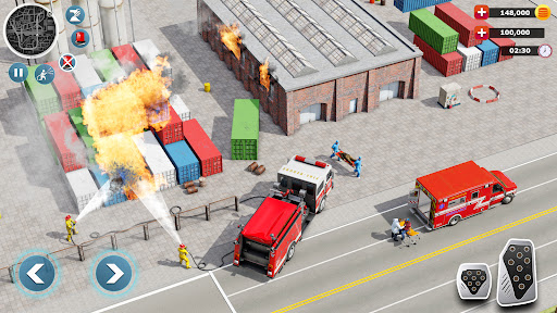 Firefighter :Fire Brigade Game Screen 3
