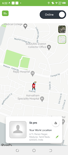 Android application ServeyooProvider تنظيف وصيانة screenshort