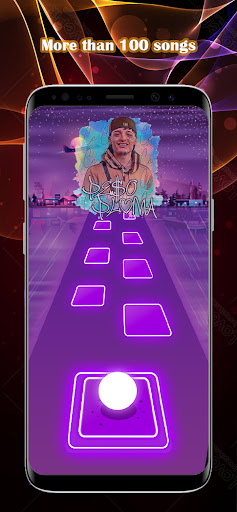 Peso Pluma Tiles hop Music 3D screenshot