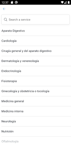 Clínica Sastre Screen 3