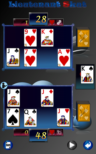 Android application Lieutenant Skat screenshort