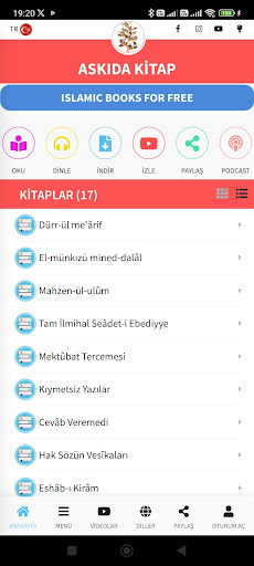 Android application Askıda Kitap screenshort