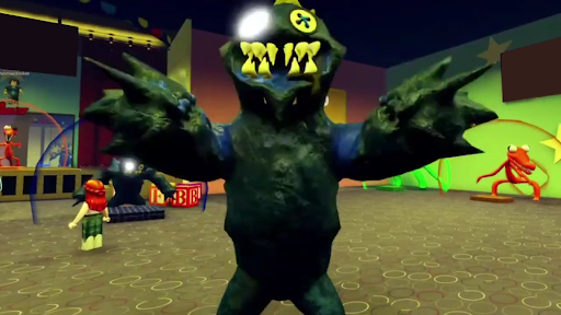 Rainbow friends blue x green