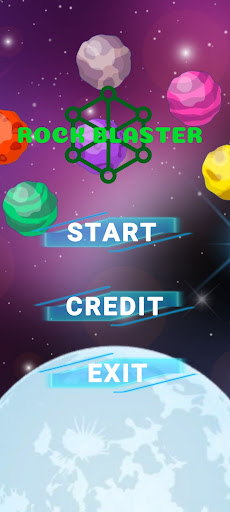Android application Rock Blaster screenshort
