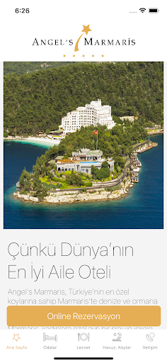 Android application Angels Marmaris screenshort
