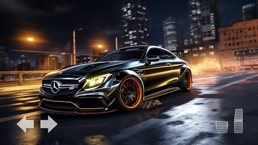 Android application C63 AMG Drift Simulator screenshort