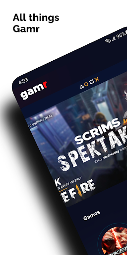 Android application Gamr: Tournaments and Payouts screenshort