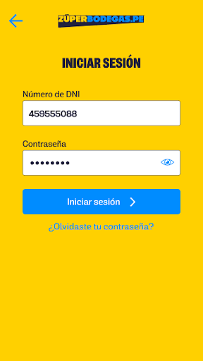 Android application Zúper screenshort