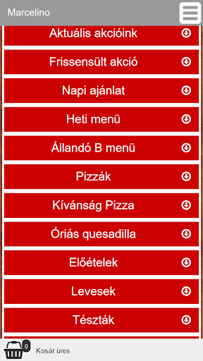 Marcelino Pizzéria és Étterem Screen 3