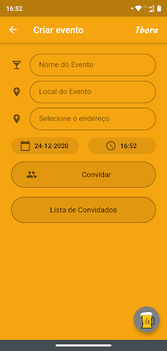 Android application 1bora screenshort