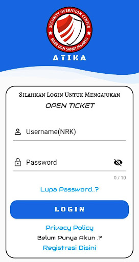 Android application ATIKA screenshort