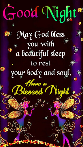 Android application Good Night Blessings & Prayers screenshort