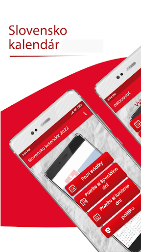Android application Slovensko kalendár 2024 screenshort