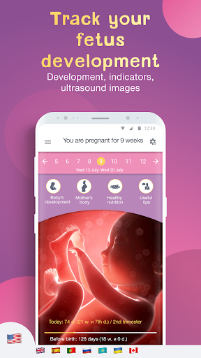 Pregnancy Tracker screenshot for Android