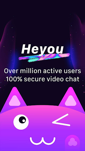 Android application Heyou-Live Video Chat Stranger screenshort