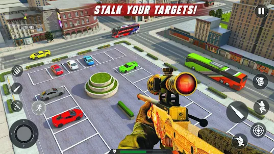 Sniper Games Gun Shooting Game