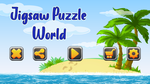 Android application Jigsaw Puzzle World screenshort